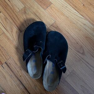 Black Boston Birkenstocks